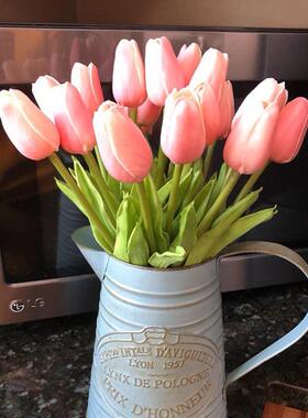 5/10Pcs Tulips Artificial Flower PU Real Touch Tulip Bouquet