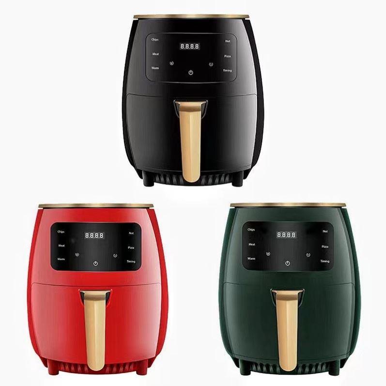 8Lbutton air fryer oven Multifunctional No lampblack空气炸锅-图0