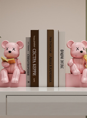暴力熊桌面创意书靠摆件