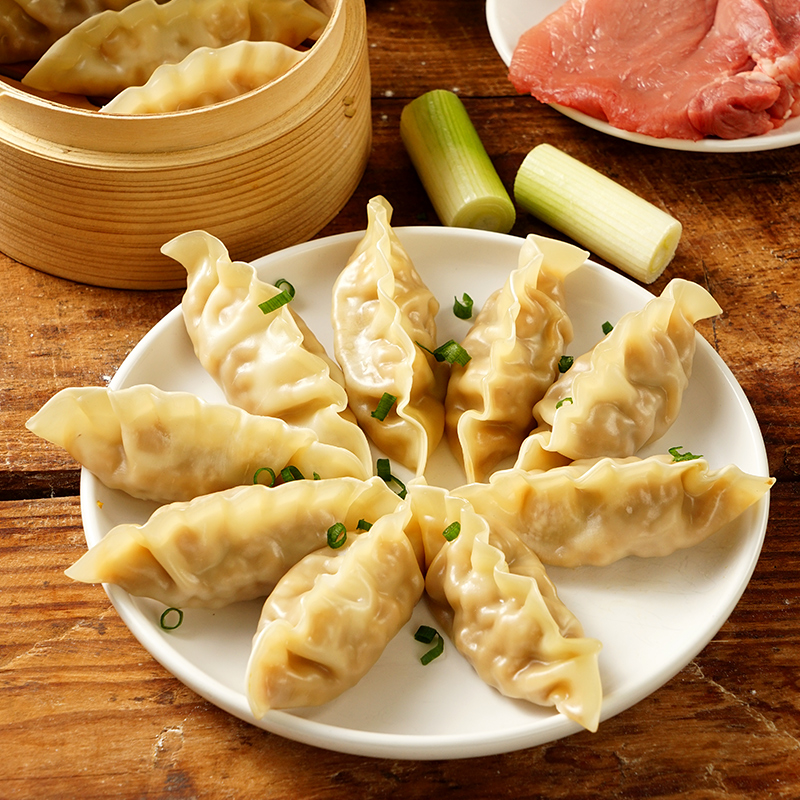 沙县蒸饺煎饺早餐半成品鲜猪肉玉米蒸饺速速冻食冷冻水饺锅贴商用 - 图0