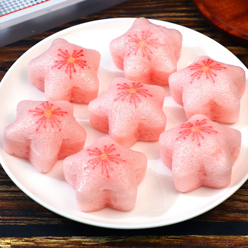 东泉樱花糕发糕300g草莓风味夹心糕点米糕冷冻早餐半成品甜点家用,淘宝优惠券,粉丝福利购,淘宝优惠卷