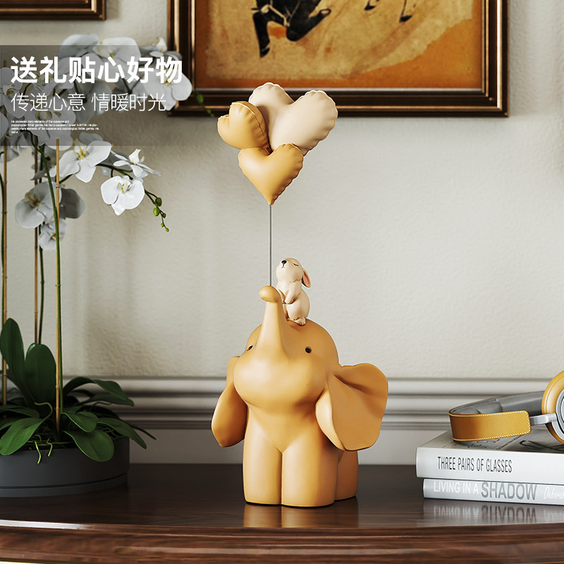 小象桌面装饰摆件家居饰品客厅玄关电视柜酒柜摆设品乔迁生日礼物,淘宝优惠券,粉丝福利购,淘宝优惠卷