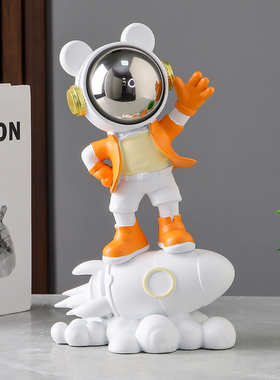 太空宇航员桌面装饰客厅卧室摆件