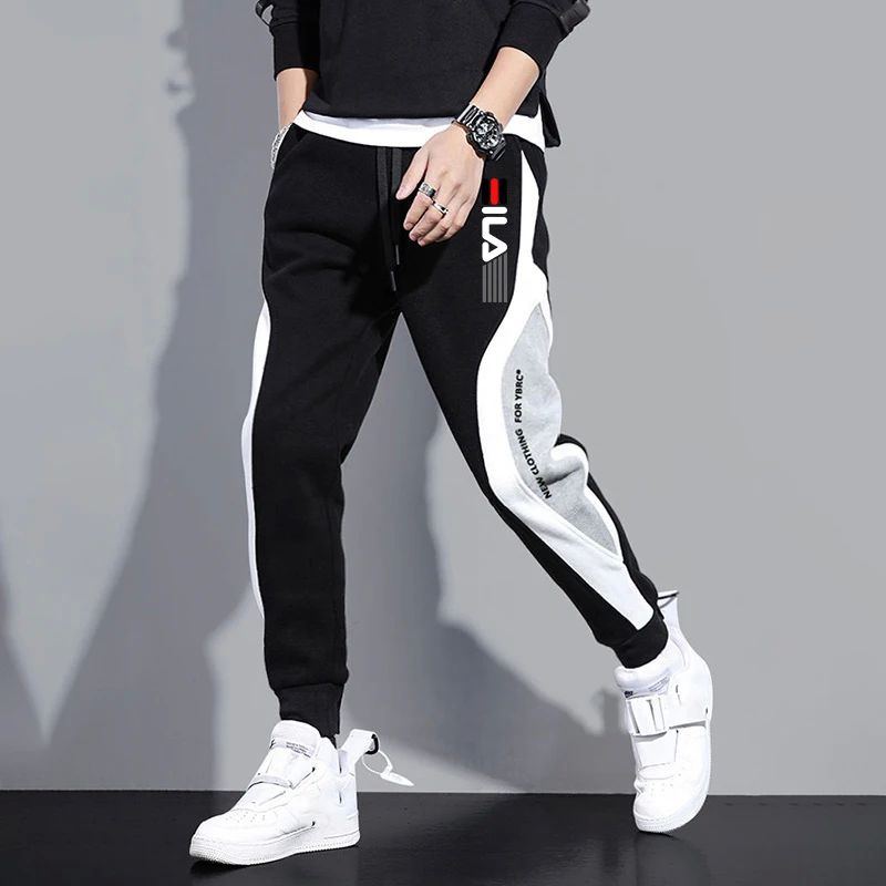 Autumn Men's Pants Loose Pants Jogger Pocket Casual Sports P - 图3