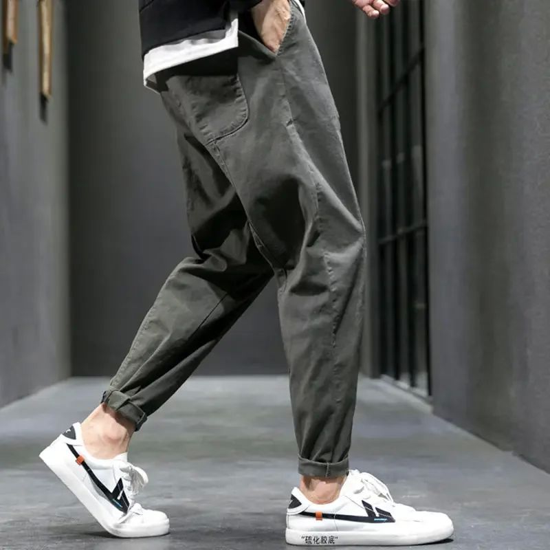 2024 Spring Autumn New Fashion Temperament Korean Pants Man-图1