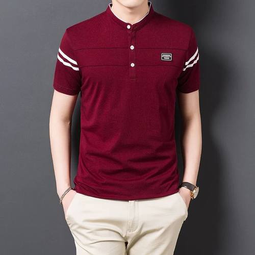 Men's Fashion Summer T-shirt Casual Cotton Breathable Top S-图3