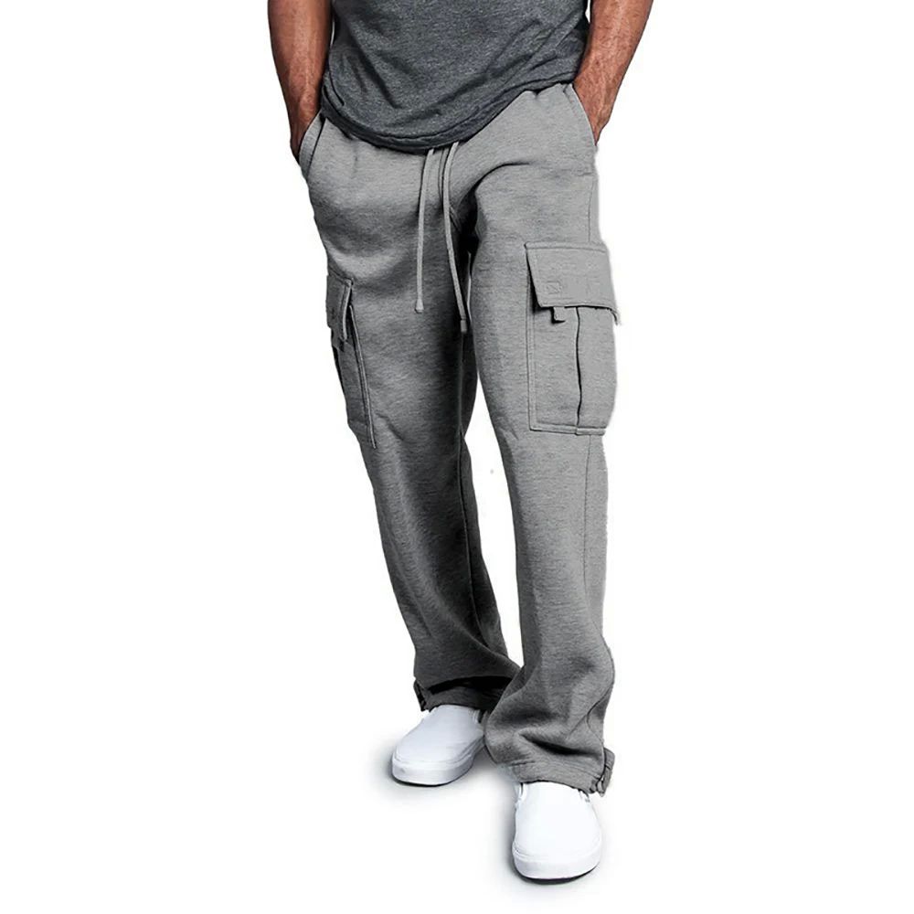 Mens Sweatpants Straight Fit Joggers for Sports and Streetwe - 图2