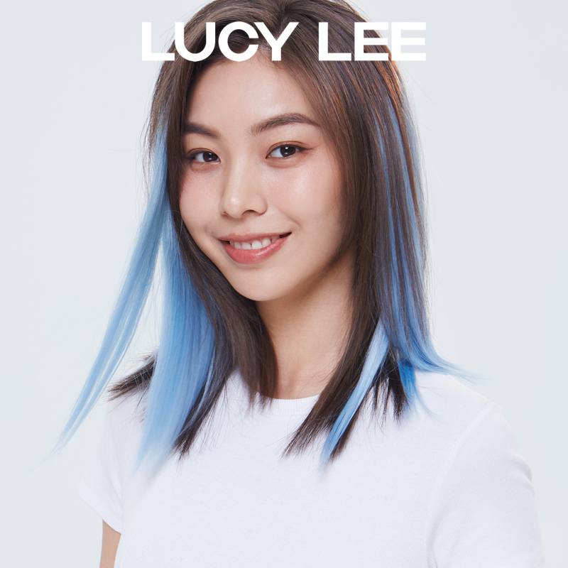 LUCY LEE鸡尾酒染增发片假发片接增发蓬松垫发根彩色隐形头顶补发 - 图1