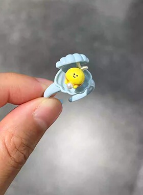 黄色蜜蜂戒指女萌趣潮玩