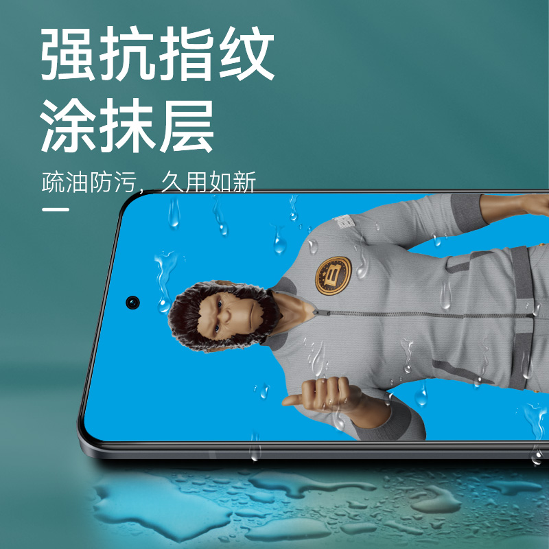蓝猩适用于小米13钢化膜全屏覆盖小米11青春版手机膜Xiaomi10高清防摔抗指纹大全胶陶瓷cc9e玻璃猩猩保护贴膜 - 图3