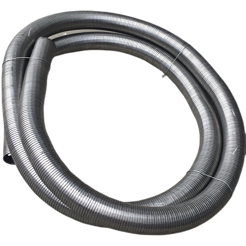 不锈钢伸缩管201金属通风排气软管100/150/160耐温不锈钢波纹管 - 图3