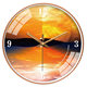 Looking north to the sea, fashionable internet celebrity clock bedroom mute