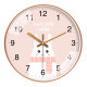 Personalized style silent quartz clock for living room, bedroom and children's room