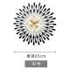 Living room wall clock wrought iron clock simple