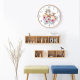 Beiwang Silent Living Room Simple Home Clock Wall Clock