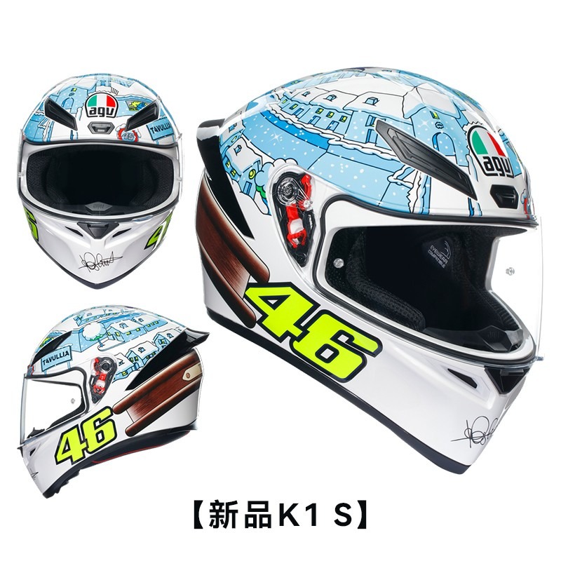 AGV K1头盔官方专卖摩托车赛车盔机车全覆式防雾全盔男女摩旅跑盔-图2