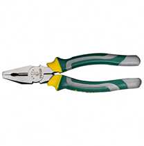 Tes 8-inch professional-grade three-color handle European-style wire pincer wire pliers old tiger pliers wire-wire pliers 200mm09908