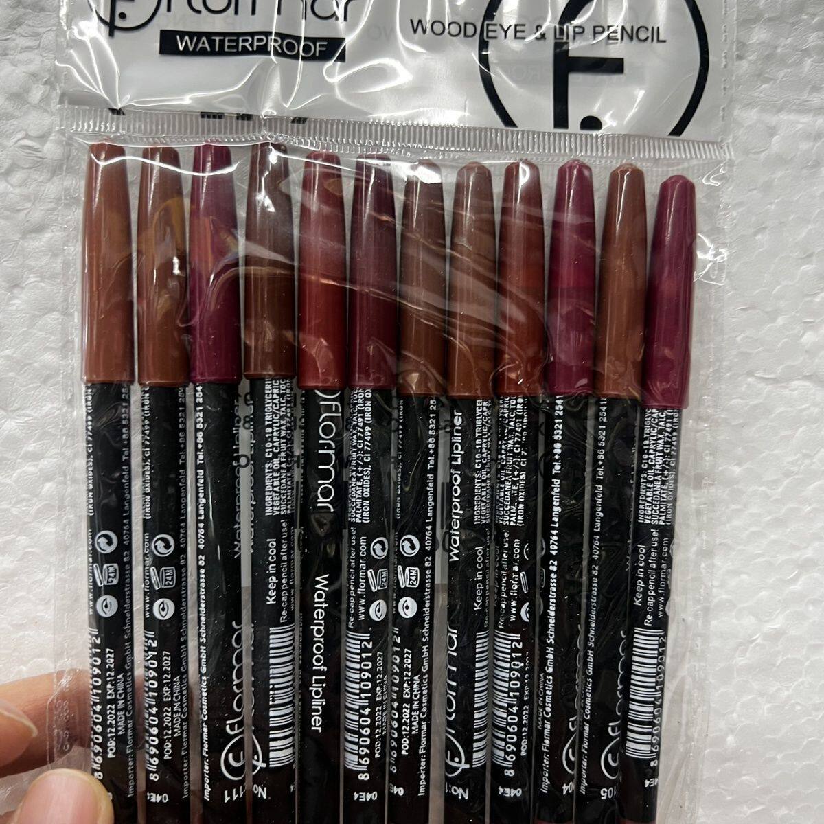 filorma口笔12支防水持久不沾杯不掉色口红笔画唇笔哑光易上色,淘宝优惠券,粉丝福利购,淘宝优惠卷