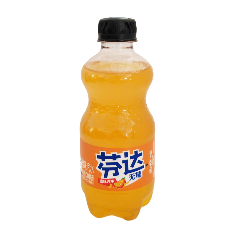 可口可乐无糖芬达饮料300ml*12瓶橙汁橙味迷你碳酸饮料小瓶装整箱 - 图3