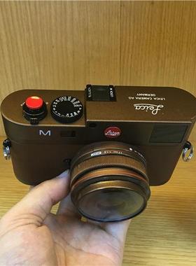 古铜色版复古徕卡相机模型带镜头/别墅摆件/把玩模型/书房展示品