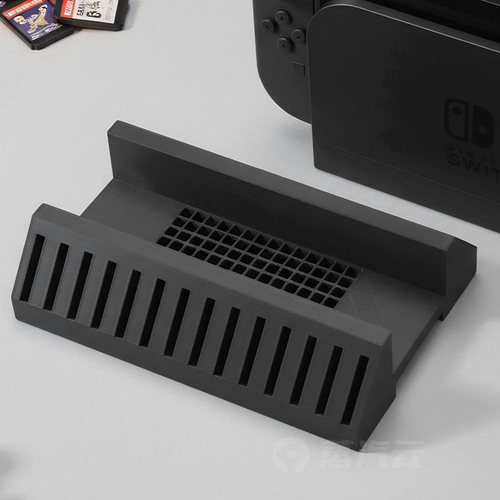 Switch2主机支架增高散热底座多功能28格游戏卡带收纳游戏机配件 - 图0