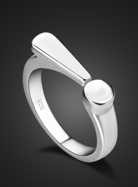 Hot Sale 925 Sterling Silver Personality Exclamation mark &