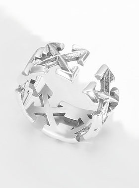 2023 Fashion Trend Jewelry Rings Fade-Free Metal Stainless