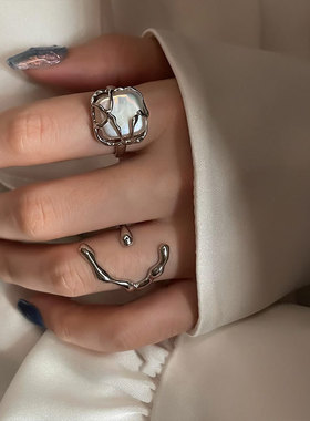 Index Finger Ring Women's Instagram Style Pearl Cool Style