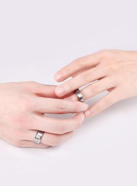 Somen 6mm 8mm Ring Silver Color Brush Tungsten Carbide