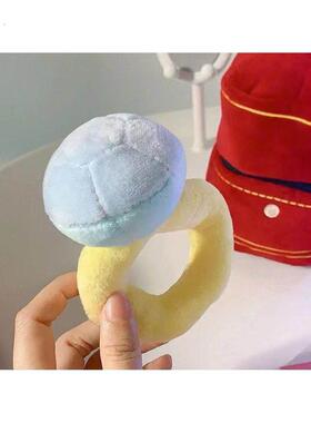 超大钻石玩偶戒指套装搞怪毛绒巨大号创意生日礼物爱心女生戒子