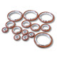 Vacuum stainless steel vacuum aluminum clamp bracket seal ring