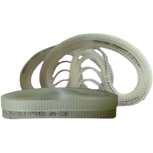 无缝同步带聚氨酯钢丝PU桶带MXL/T5/T10/AT5/3模数带/XL LH双面齿 - 图3