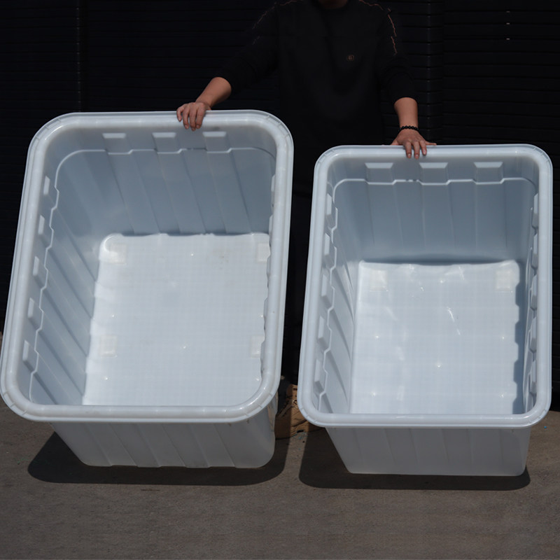 水箱大号塑料水产养殖箱长方形大容量养鱼养龟塑料箱水箱全新熟料,淘宝优惠券,粉丝福利购,淘宝优惠卷