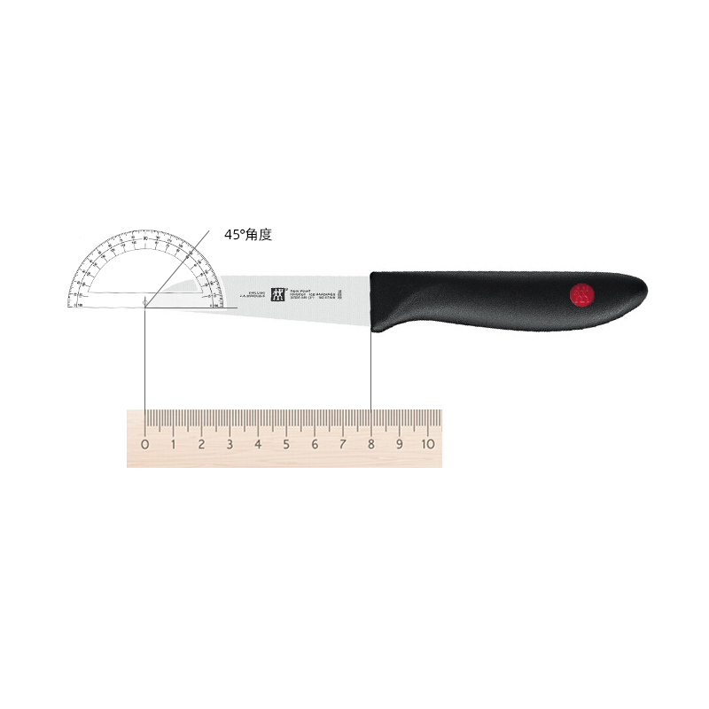德国双立人红点系列不锈钢厨房家用水果蔬菜刀刀具削皮刀 - 图1