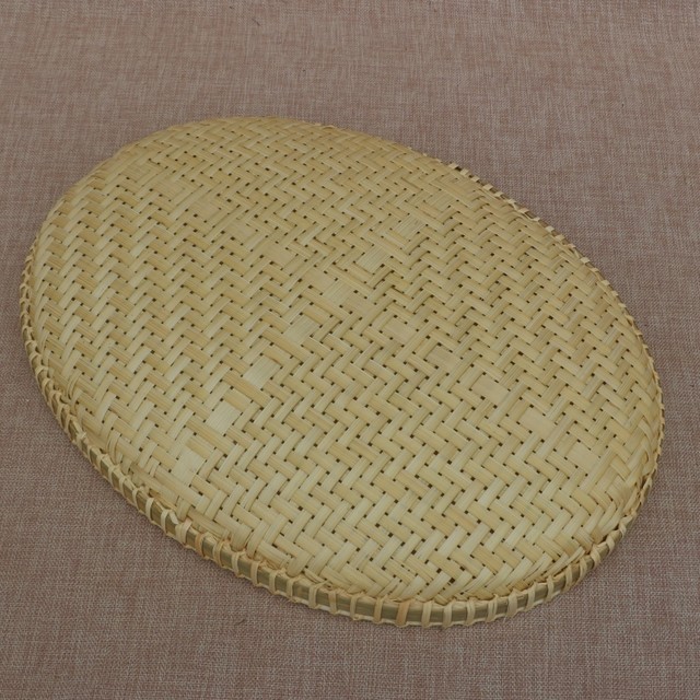 Dustpan handmade bamboo weaving products drying tray