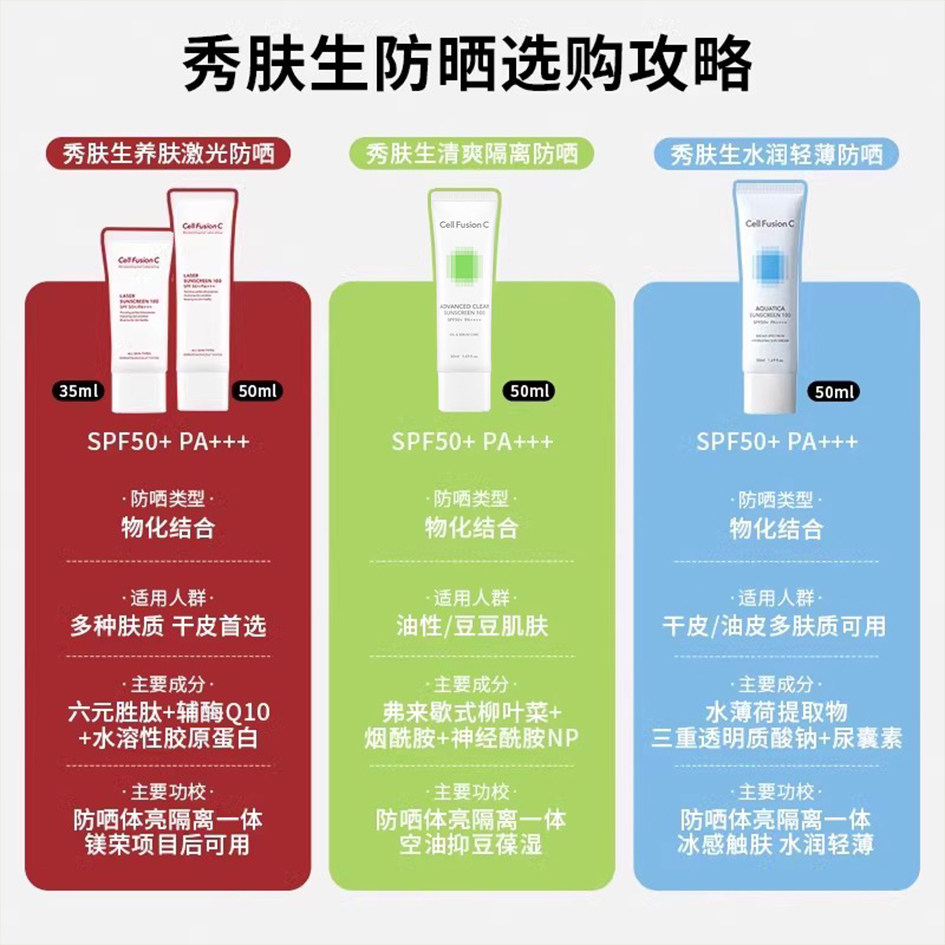 谢欣桐秀肤生防晒霜激光养护油皮养肤清透夏防紫外线隔离乳三合一,淘宝优惠券,粉丝福利购,淘宝优惠卷