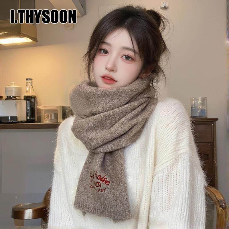 羊毛围巾冬季女生2025新款情侣韩系百搭围脖秋冬高级感氛围白色绒,淘宝优惠券,粉丝福利购,淘宝优惠卷