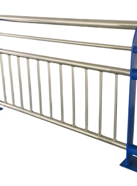 河道景观灯光不锈钢碳素复合管人行道护栏 304不锈钢桥梁护栏立柱