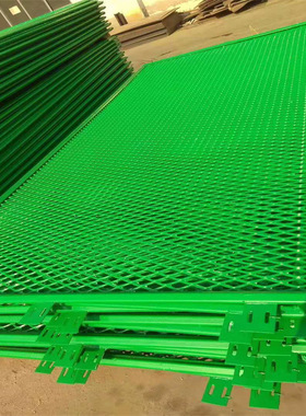 高速钢板防抛网公路防落网道路防眩网 框架防护网双圈桥梁轧花网