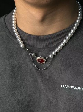 ONEPART王鹤棣同款手工珍珠项链
