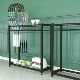 Badminton racket floor-standing storage rack