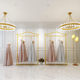 Mr. Tie's new coat rack bridal shop dress flag