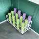 Household yoga mat foam roller multi-layer storage rack