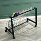 Badminton racket center island punch-free floor-standing display stand