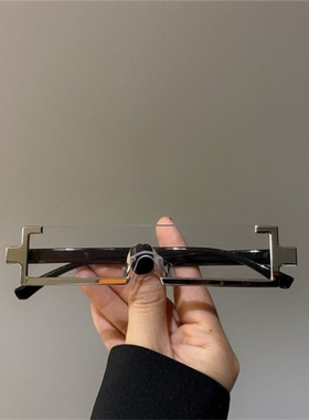 太阳镜个性日系男女超酷二次元未来科技感一体式眼镜装饰蹦迪墨镜