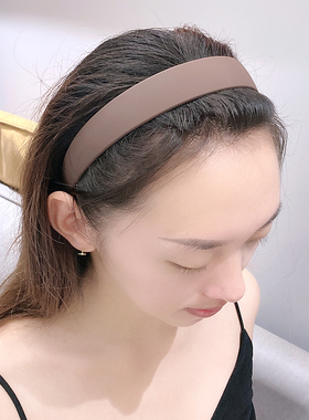 化妆洗脸专用细发箍女百搭外出发捆网红发窟压发防滑带齿发卡头箍