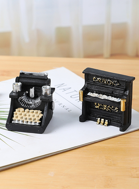 复古电话机迷你装饰小摆件