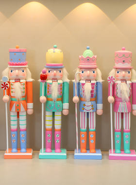 胡桃夹子摆件玄关客厅装饰品