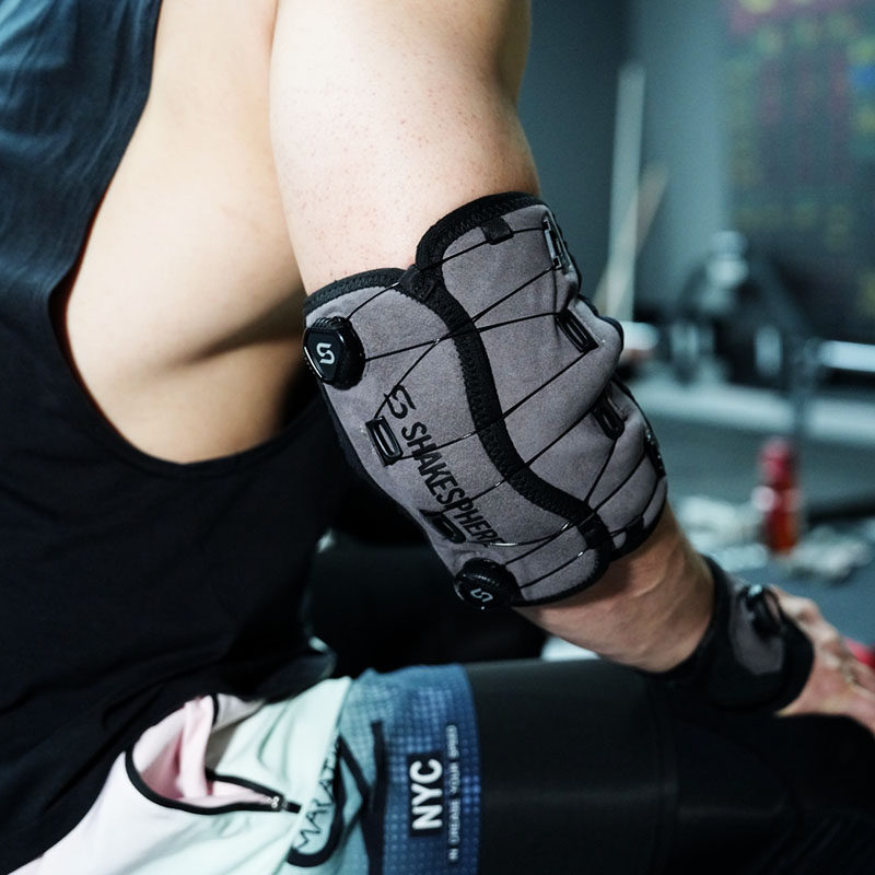 shakesphere健身护肘旋钮扣式运动加压力量举重男卧推关节保护套,淘宝优惠券,粉丝福利购,淘宝优惠卷
