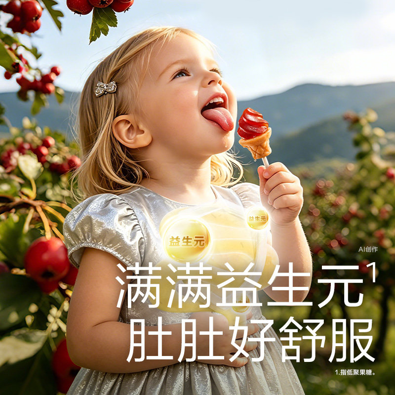 光合星球雪糕筒山楂棒鸡内金儿童零食无添加砂糖送婴儿宝宝辅食谱